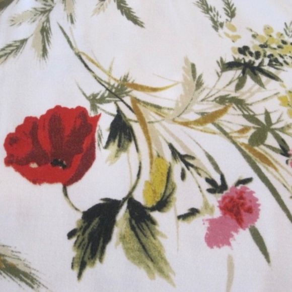 Anthropologie Floral Tank Top - Red, Green, Purple - Picture 11 of 13